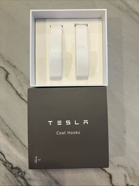 Model s / x coat hook white Tesla🚗